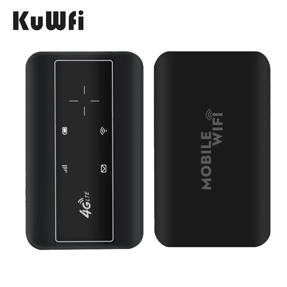 KuWFI Портативный 4G модем маршрутизатор 3G/4G Wifi SIM роутер Карманный Wi Fi Мобильный