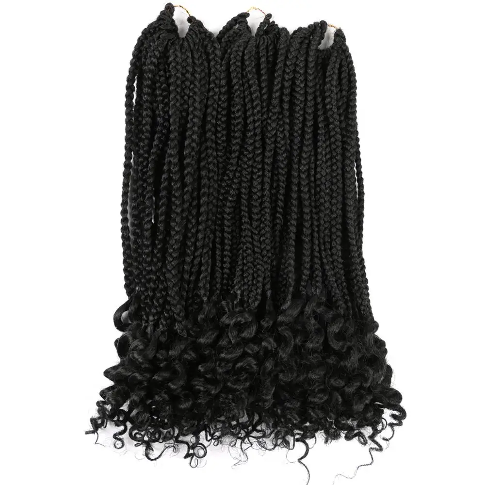 Ромашка 18 &quotкоробка косички кудрявые концы вязание крючком 22 корня/упаковка