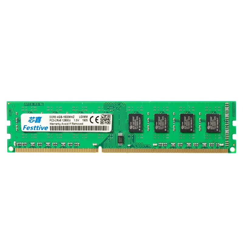 Festtive компьютер ram DDR3 память ddr для Intel и AMD совместимая компьютерная карта памяти