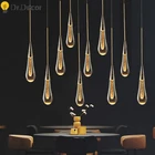 Современные светодиодные люстры для гостиной, одежда для виллы внутреннее освещение, хрустальные люстры, освещение для кухни, лофта, подвесной светильник