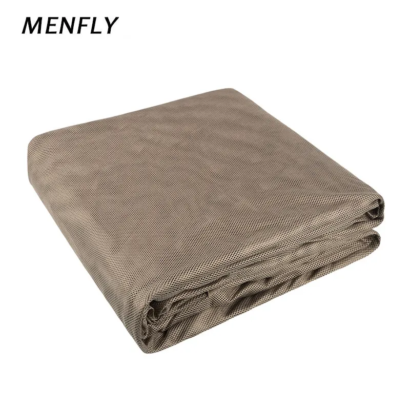 

MENFLY Khaki Camouflage Net Mesh 300D Cover Cloth Adornment Textile Camping Awning Cubicle Curtain Shade Cotton Material