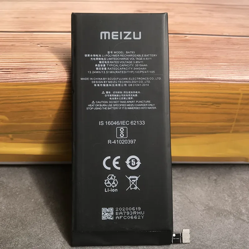 meizu original ba793 battery for meizu pro 7 plus m793q m793m m793h phone ba792 for meizu pro 7 m792h m792q m792c ba791 pro 6 6s free global shipping