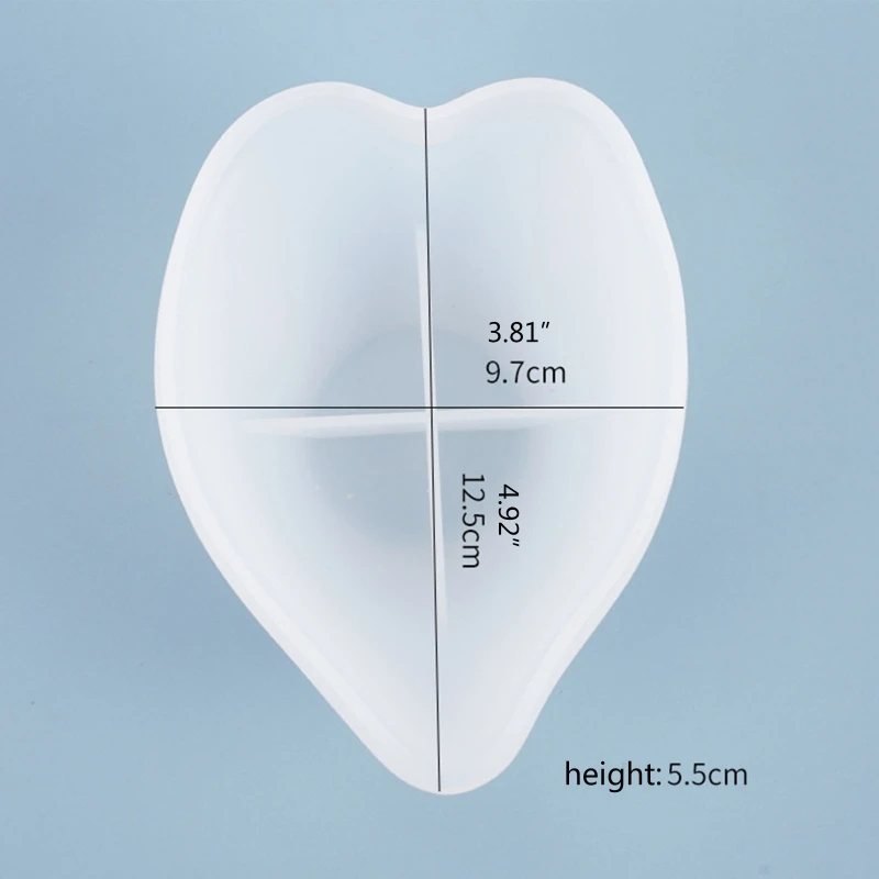 

DIY Multifunctional Silicone Epoxy Resin Casting Molds, 5 Saucer Silicone Molds
