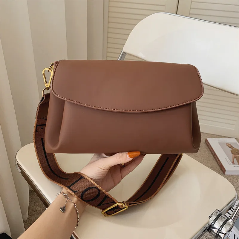 

High Quality Soft Leather Crossbody Bags For Women 2020 Fashion Luxury Handbags Women Designer Shoulder Bag Sac A Main Femme