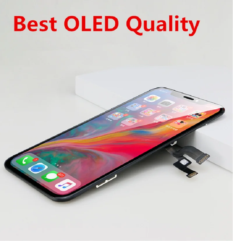 1 шт. мягкий OLED качественный ЖК-экран для iPhone X 10 Xs OLED XR Xs Max ЖК-дисплей дигитайзер сборка Replecment