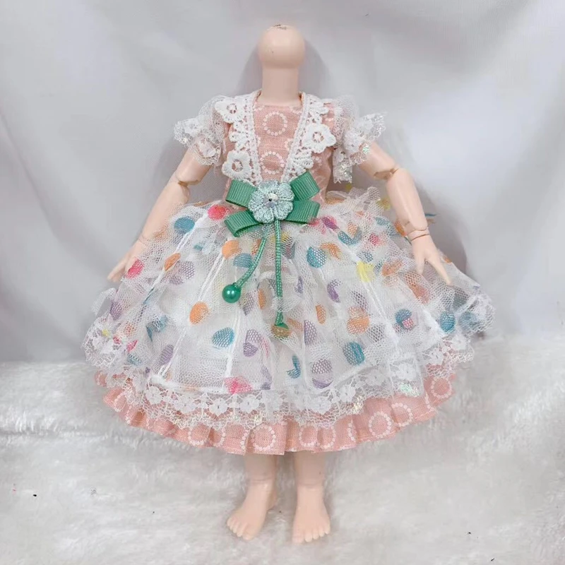 

New Dolls Clothes For 30cm 12-Inch Dolls DIY Dress up wear Princess Dress Doll Little Girl Children's Toy Dolls Accessories