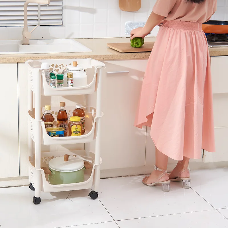 Многоуровневая кухонная полка для овощей корзина фруктов хранения приправ