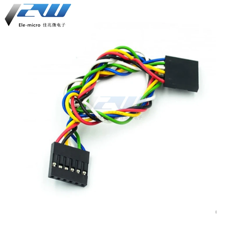 DuPont line female to double head with seat 2.54MM 2P/3P/4P/6P/8P cable 20CM | Обустройство дома