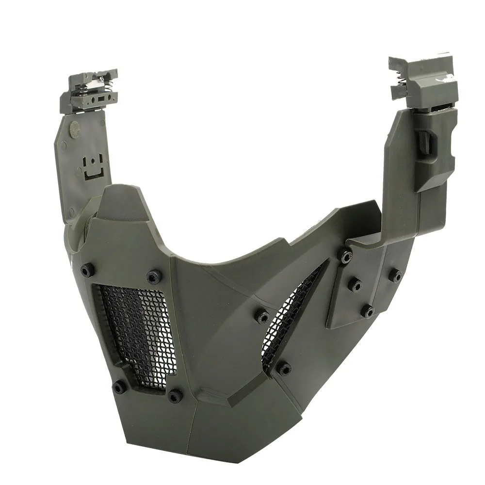 Тактическая Маска для пейнтбола с железным воином Балаклава велосипедная маска