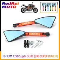for ktm 1290 super duke 990 super duke runiversal motorcycle accessories cnc aluminum rear view 8mm 10mm rearview side mirror