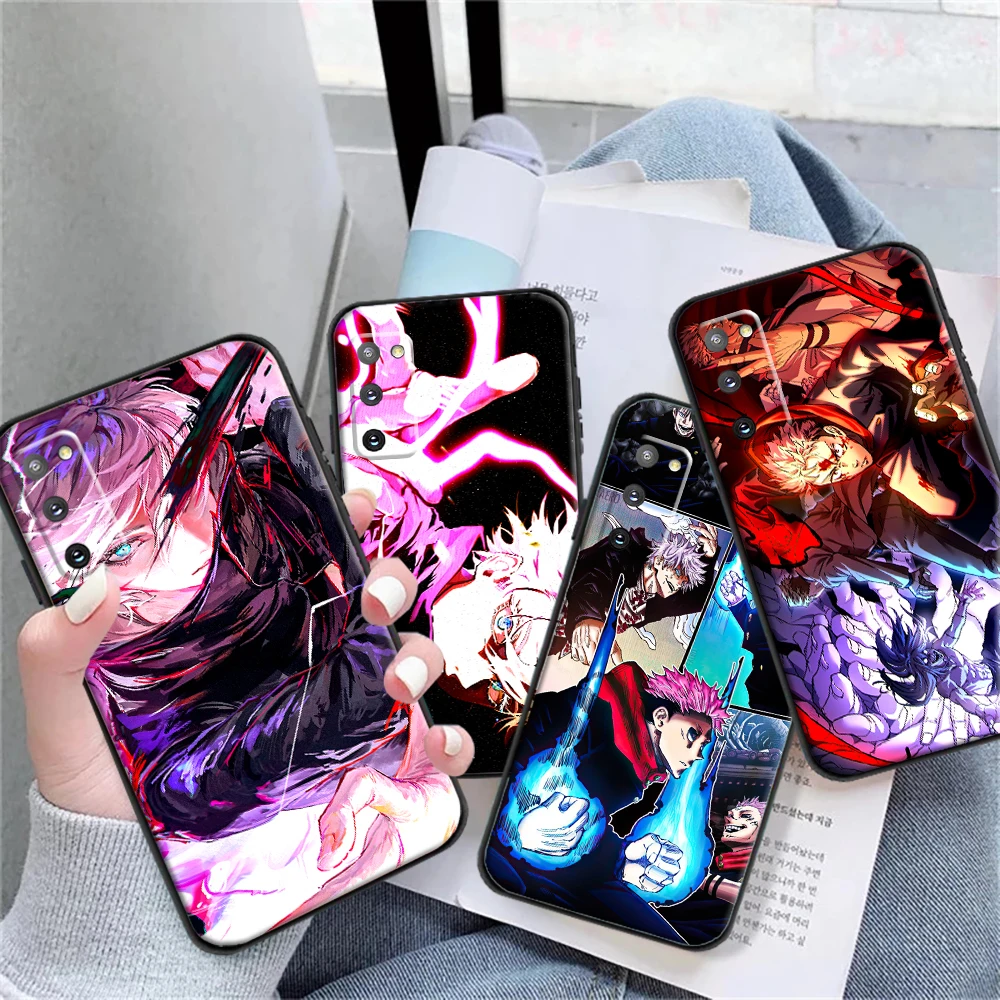 

Jujutsu Kaisen Phone Case For Samsung Galaxy S8 S9 S10 Plus S10 S20 Lite Ultra S20 Soft TPU New Silicon Funda Carcasa Back Cover
