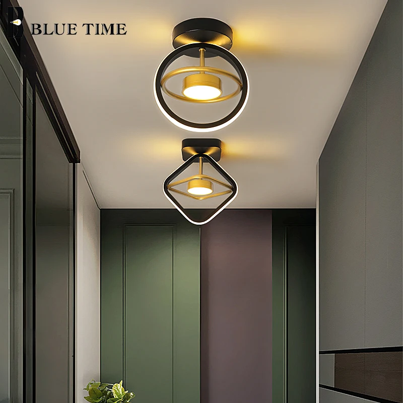 Home Lights LED Ceiling Light Modern Aisle Lights for Living Room Dining Room Bedroom Corridor Light Ceiling Lamps Indoor Lights glass ceiling lamps light creative foyer corridor light ceiling lights aislepastoral porch absorb lights df122