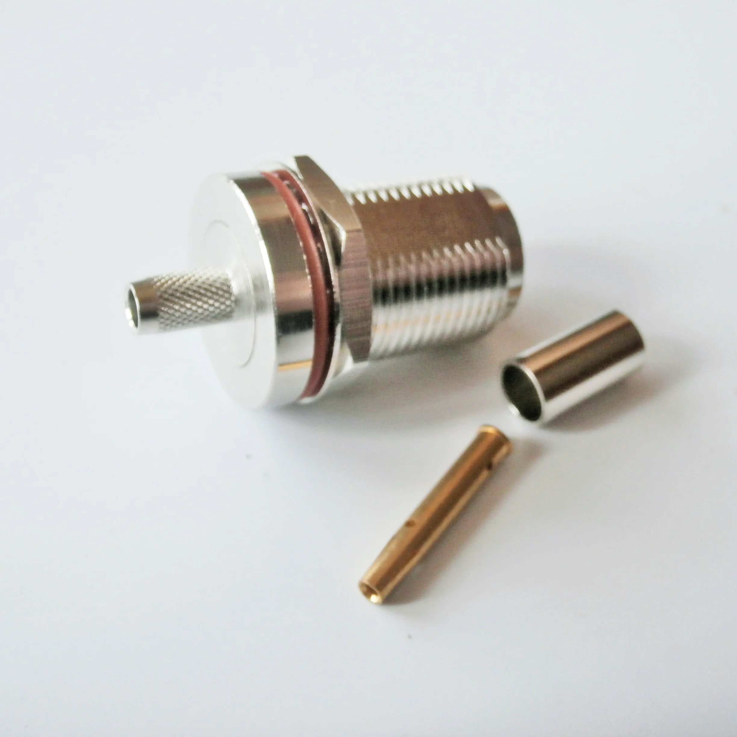 Соединитель N уплотнительное кольцо перегородка крепление на панели гайка штырь