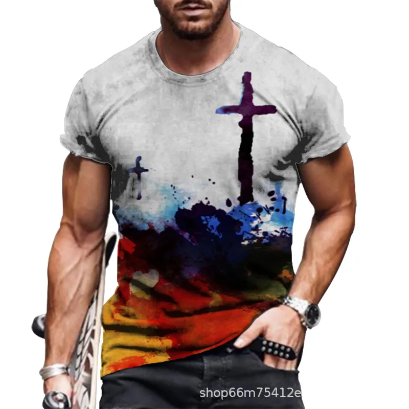 2021 летние свободные мужские модные повседневные футболки с Персонализированная