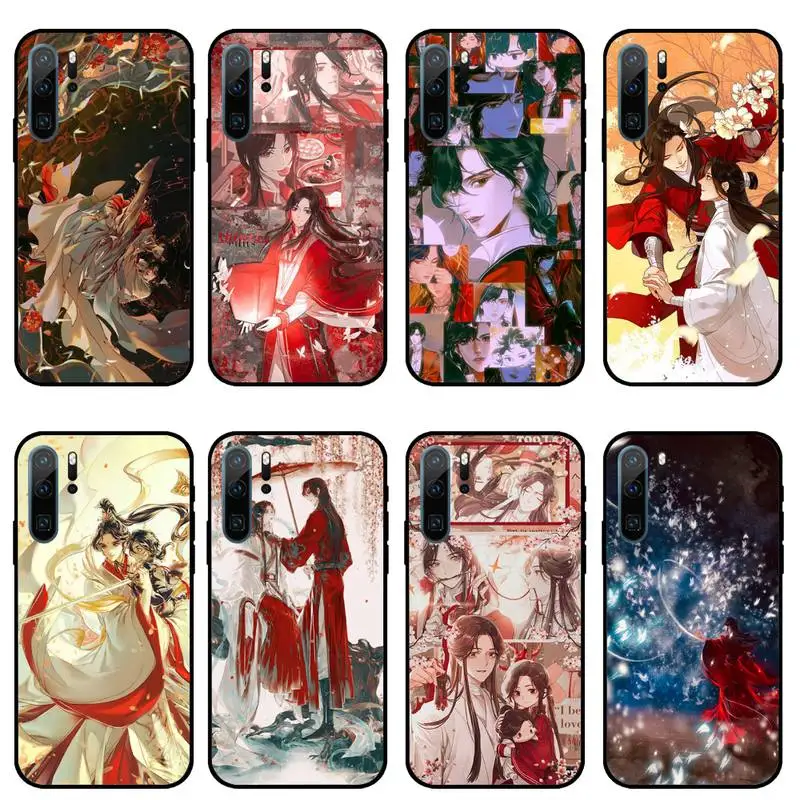 

Chinese anime Tian Guan Ci Fu Phone Case For Huawei honor Mate 10 20 30 40 i 9 8 pro x Lite P smart 2019 nova 5t