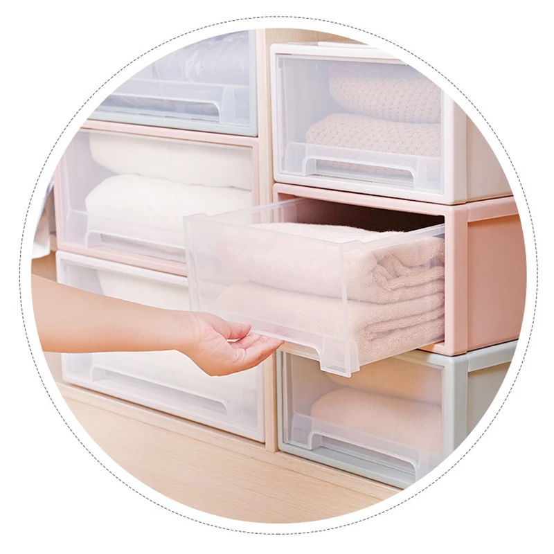 

Storage Box Case Organizers Drawer Portable Stackable for Bra Clothes Wardrobe D1