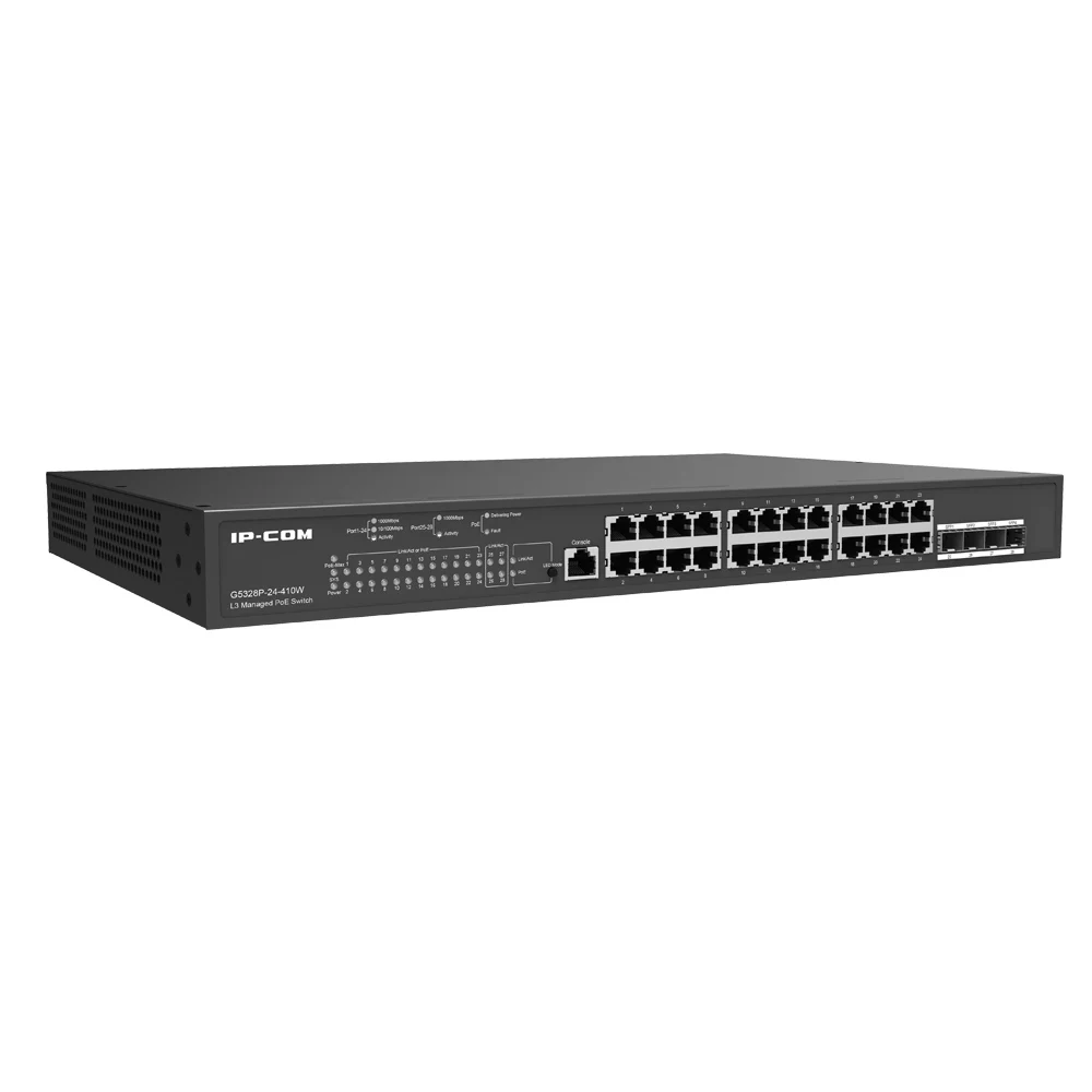 Совершенно новый Layer3 полностью Управляемый гигабитный Ethernet PoE сетевой