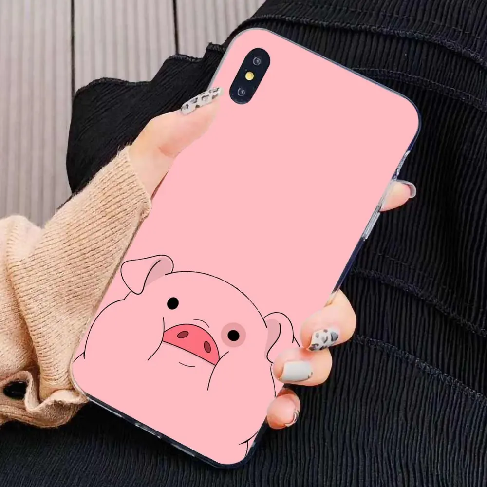 Милый розовый тонких листов Kawai со Свинкой для Meizu M6 M5 M6S M5S M2 M3 M3S Примечание MX6 M6t 6 5