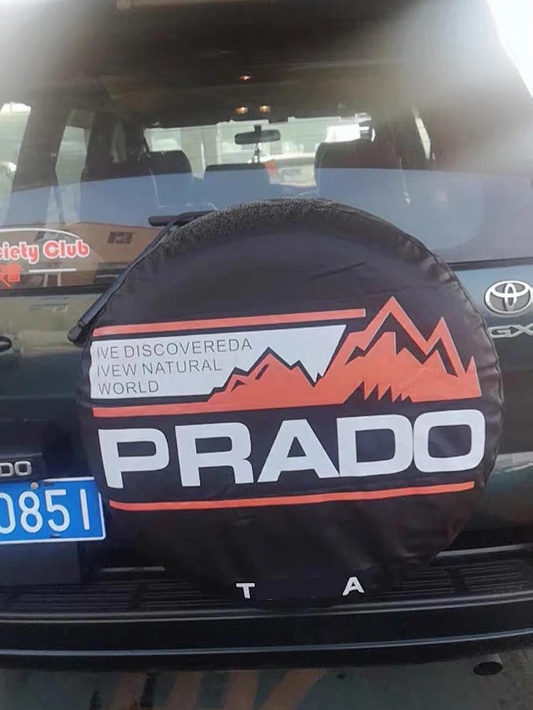 Крышка автомобильной шины ПВХ запасная крышка колеса 15 &quot16&quot 17 &quot для джипов Prado