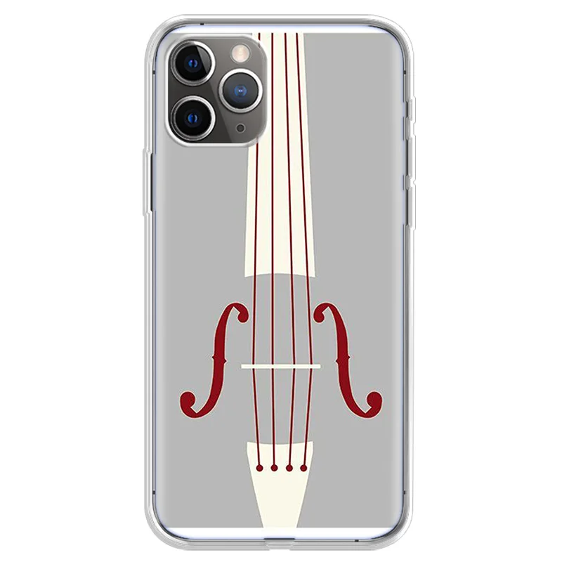 

Musical Music Case For iPhone 7 8 6 6S Plus 11 Pro Max 12 Mini XR X XS 5 5S SE 2020 Soft Silicone Back Cover Fundas Cases Luxury