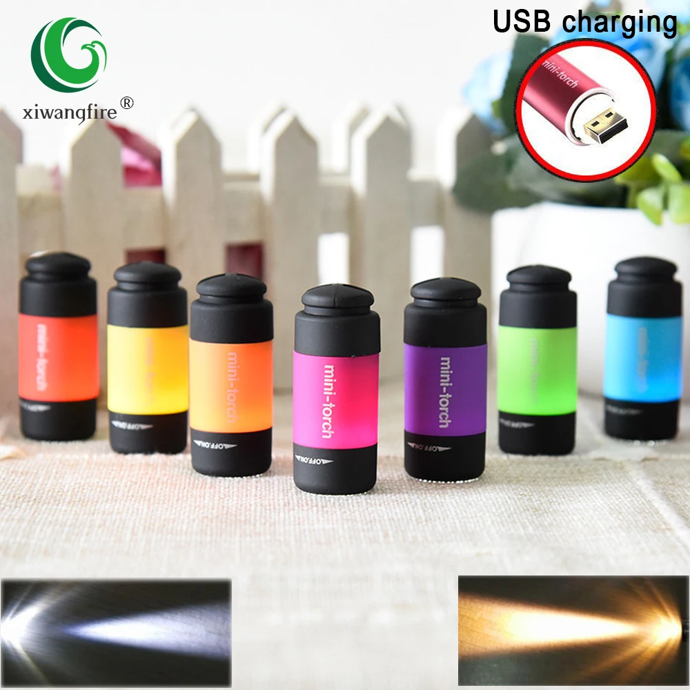 Мини фонарик светодиодный с зарядкой от USB 5 Вт|Фонарики и осветительные приборы| |