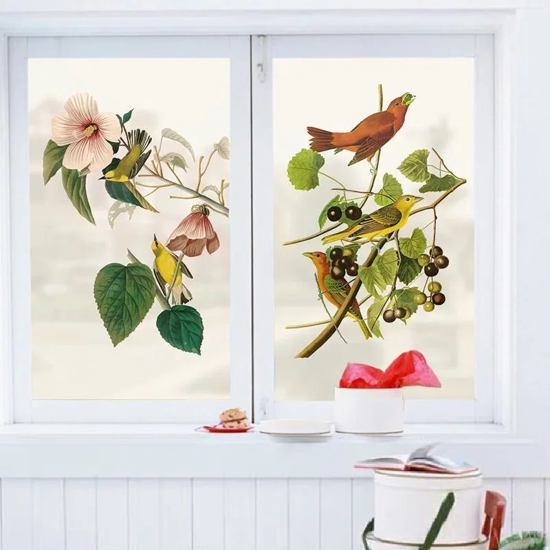 Электростатическая матовая фотопленка домашний декор дверные наклейки из