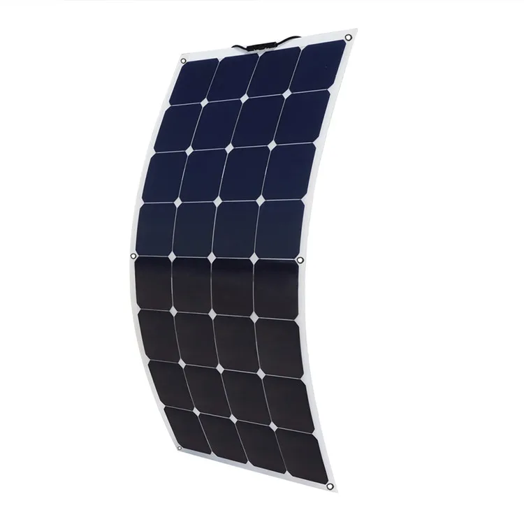 Китай производитель 100 Вт sunpower Гибкая солнечная панель для лодок тонкая пленка