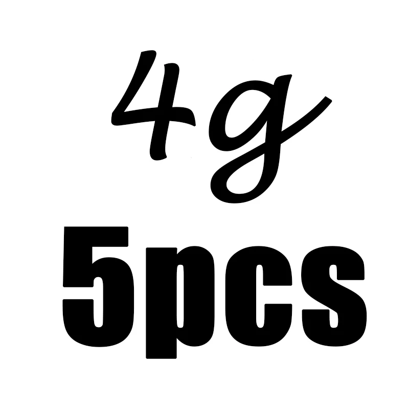 4g 4 г, 6 г, 8 г, 12 г, 14 г, 5 шт. в партии, треугольная свинцовая головка, крючок, приманка, джиг, головка для мягкой червя, рыболовные снасти, крючки - Цвет: 4g
