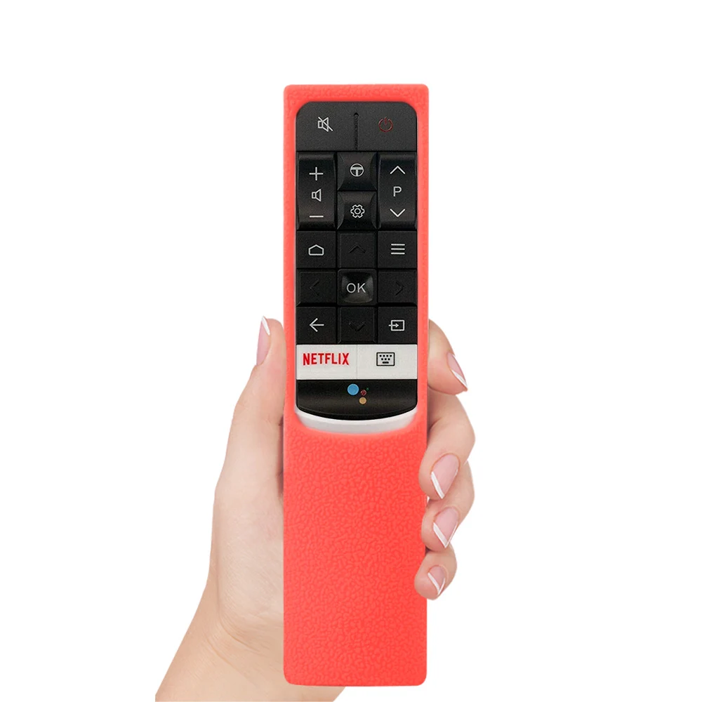 Силиконовый защитный чехол SIKAI для TCL RC602S голосовой поиск пульт дистанционного управления Пылезащитный держатель для пульта дистанционного управления