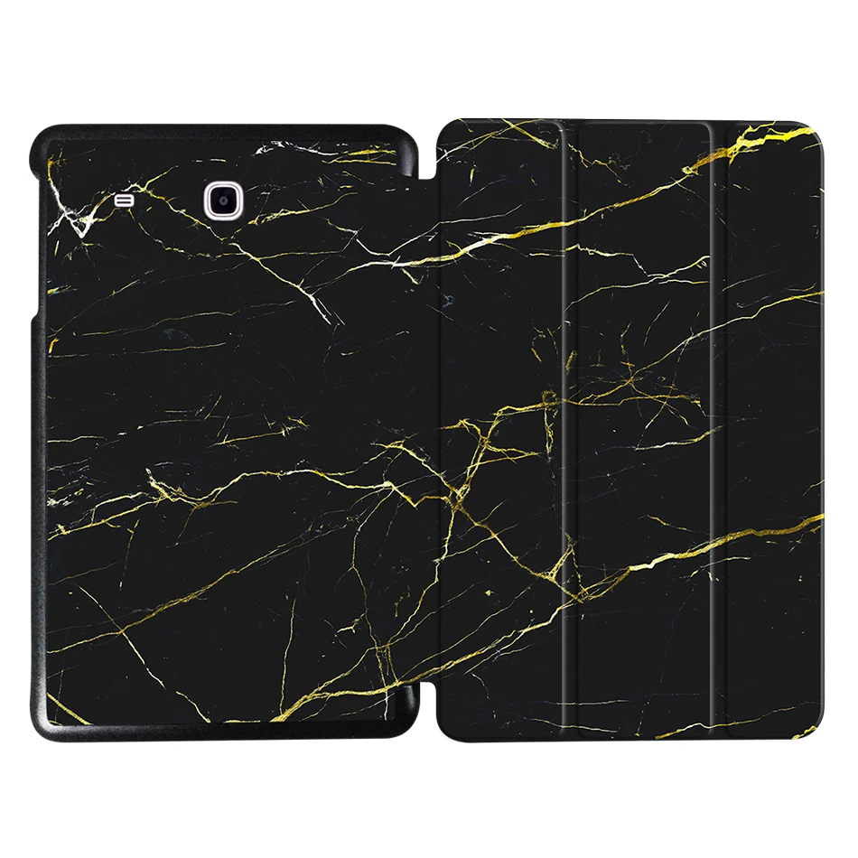 MTT чехол для samsung Galaxy Tab E 9,6 ''T560 T561 SM-T561 T565 Funda откидной трехслойный чехол из искусственной кожи с мраморной текстурой для планшета - Цвет: SS13