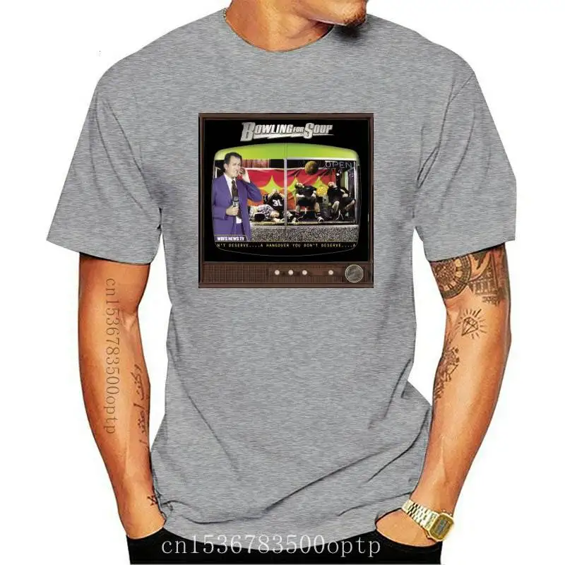 

Новинка Мужская футболка с короткими рукавами в стиле боулинг для супа поhangover You't Deserve Fashion Music Band