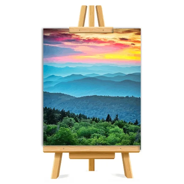 

Картина по номерам «Вирджиния синяя каша»