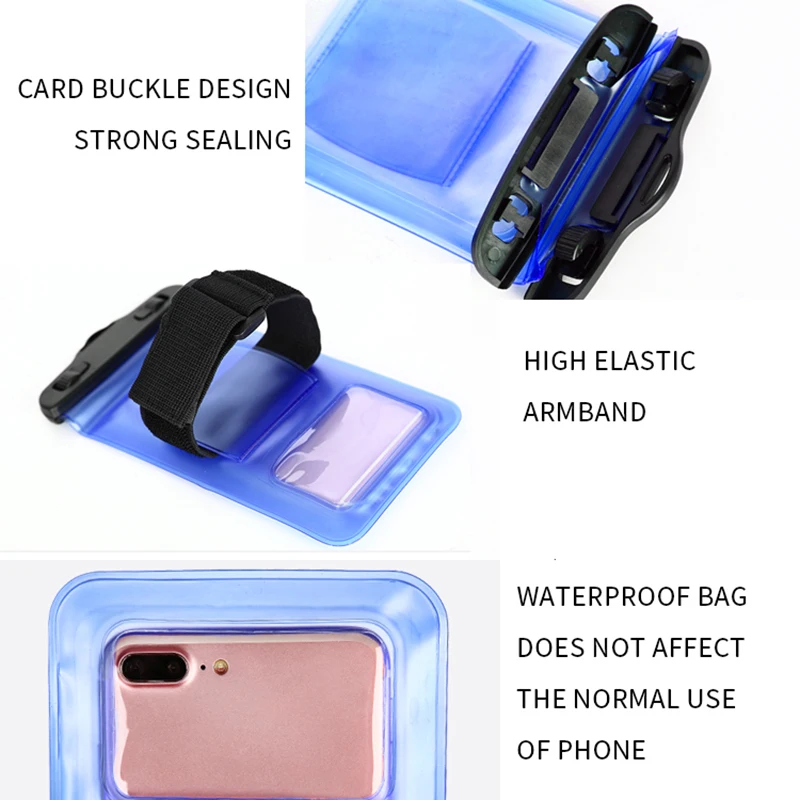 Водонепроницаемый чехол для iPhone 13 12 11 Pro Max XR X XS 7 8 Plus Samsung S21 S22 | Мобильные телефоны