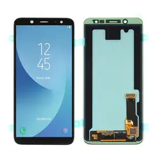 Super AMOLED For Samsung Galaxy A6 2018 A600 LCD Display Touch Screen Digitizer For Samsung A6 Mobile Phone LCD Screen