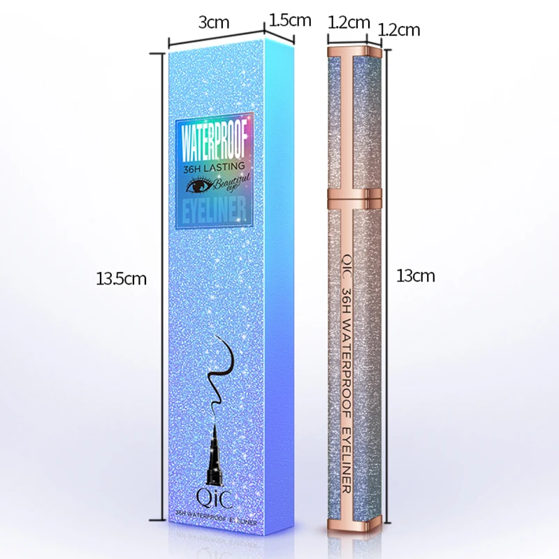 

Black Eyeliner Pen Cosmetics Waterproof Long Lasting Face Makeup Quick-drying Eyeliner Women Liquid Eye Pencil Beauty Tools