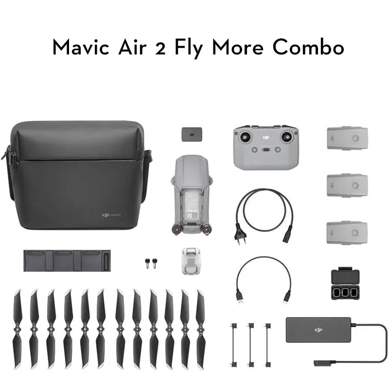 DJI Mavic Air 2 /Mavic fly more combo drone с камерой 4k 34 минутное время полета 10 км 1080p видеопередача
