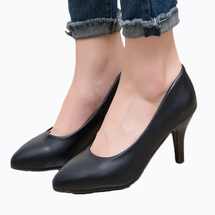

Spring Fashion Woman Shoes Pointed Fine With Heels Shallow Mouth High Heels Patent Leather Summer Pumps Shoes Mujer