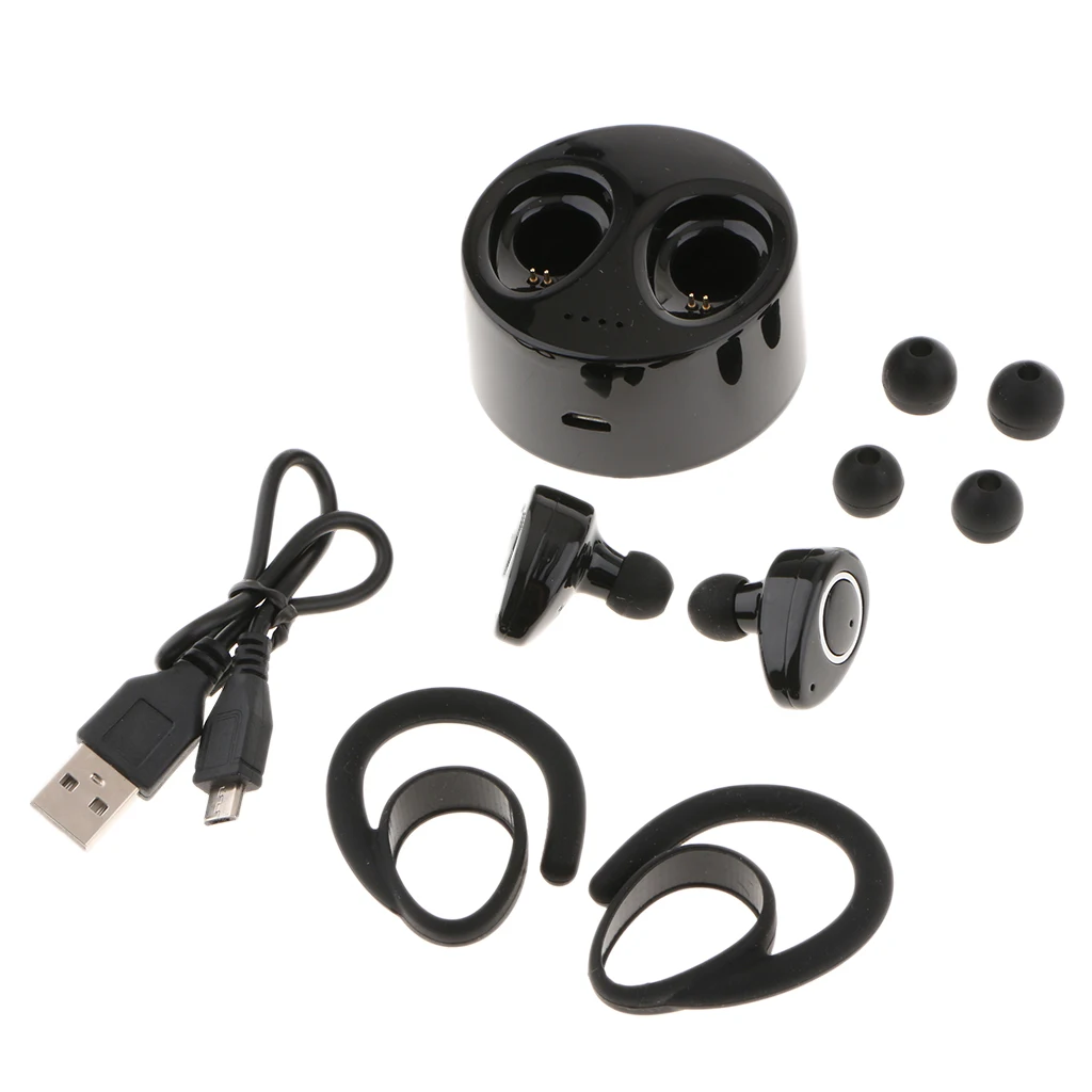 Беспроводные TWS Мини Bluetooth Близнецы стерео наушники в ухо гарнитура мини