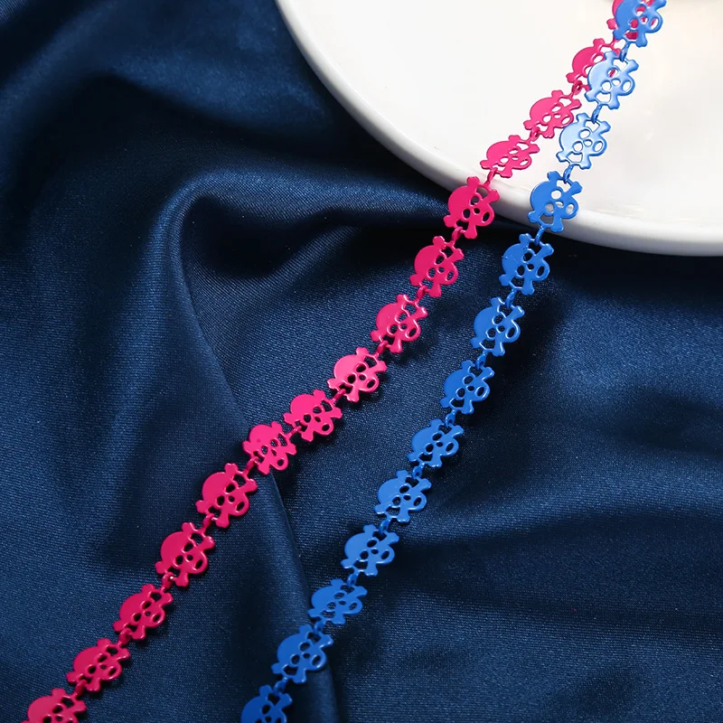 

Hobbyworker Wholesale Women Fashion DIY Skeleton Copper Chains for DIY Bracelet Necklace Jewelry Making Materials XQ07305