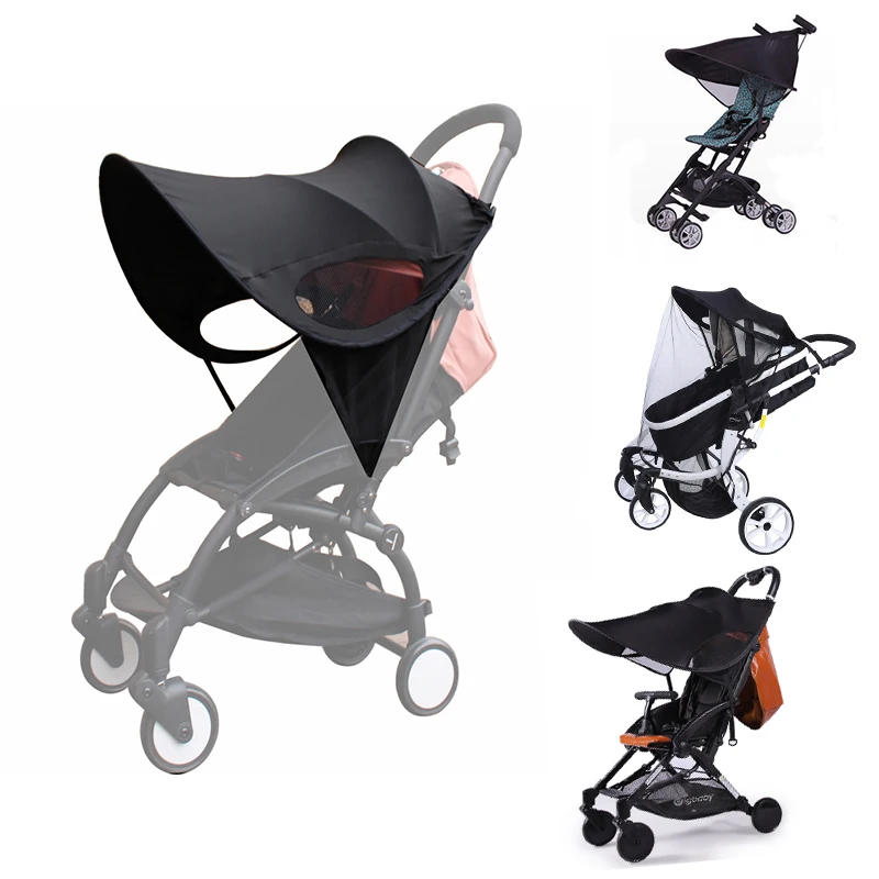 

Universal Baby Stroller Sun Cover Sunshade UV Protection Newborn Stroller Pram Organizer Awning Cloth Sunscreen Accessories