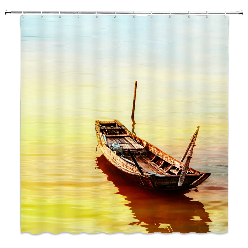 

Forest Natural landscape Waterproof Shower Curtains Bath Screen Polyester Bathroom Printing Shower Curtains Home Decoration