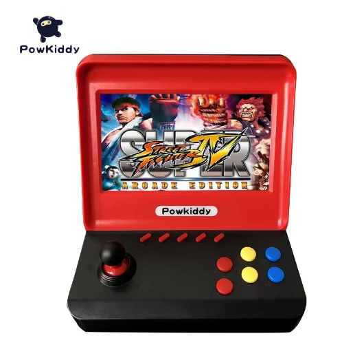 Powkiddy A9 игровая консоль Классическая Ретро игра 7 0 дюймов HD экран с 3000 играми двумя