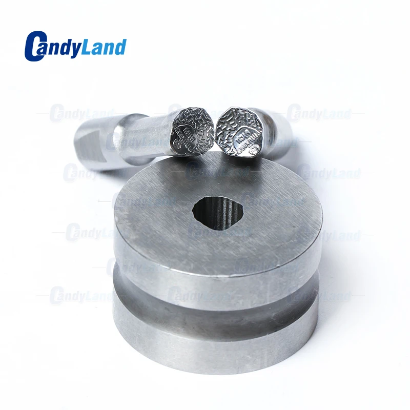 

CandyLand Singer Logo Tablet Die 3D Pill Press Mold Candy Punching Die Custom Logo Calcium Tablet Punch Die For TDP 0 Machine