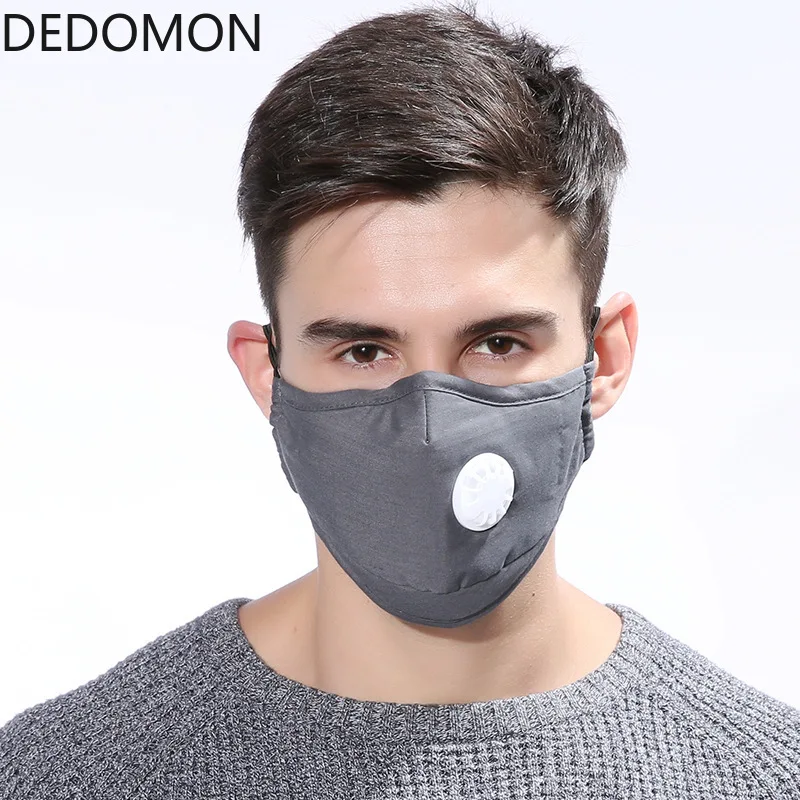 Противозагрязняющая маска для лица респиратор от пыли моющиеся многоразовые