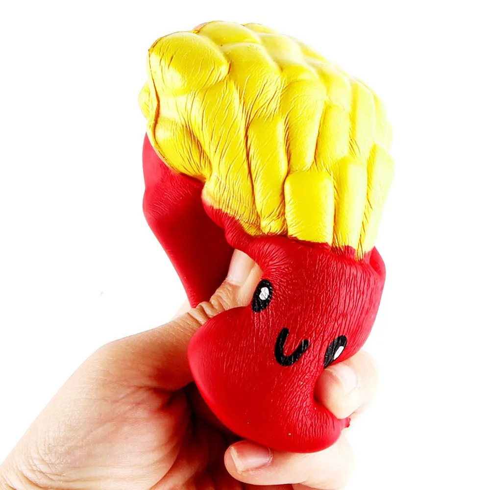 Симпатичная кавайная мини фри мягкая красочная игрушка медленно