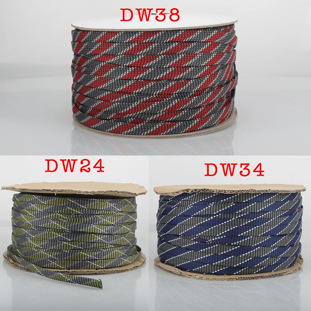 5 м аудио кабель Расширяемый провод обшивка Плетеный ткацкий станок трубопровод