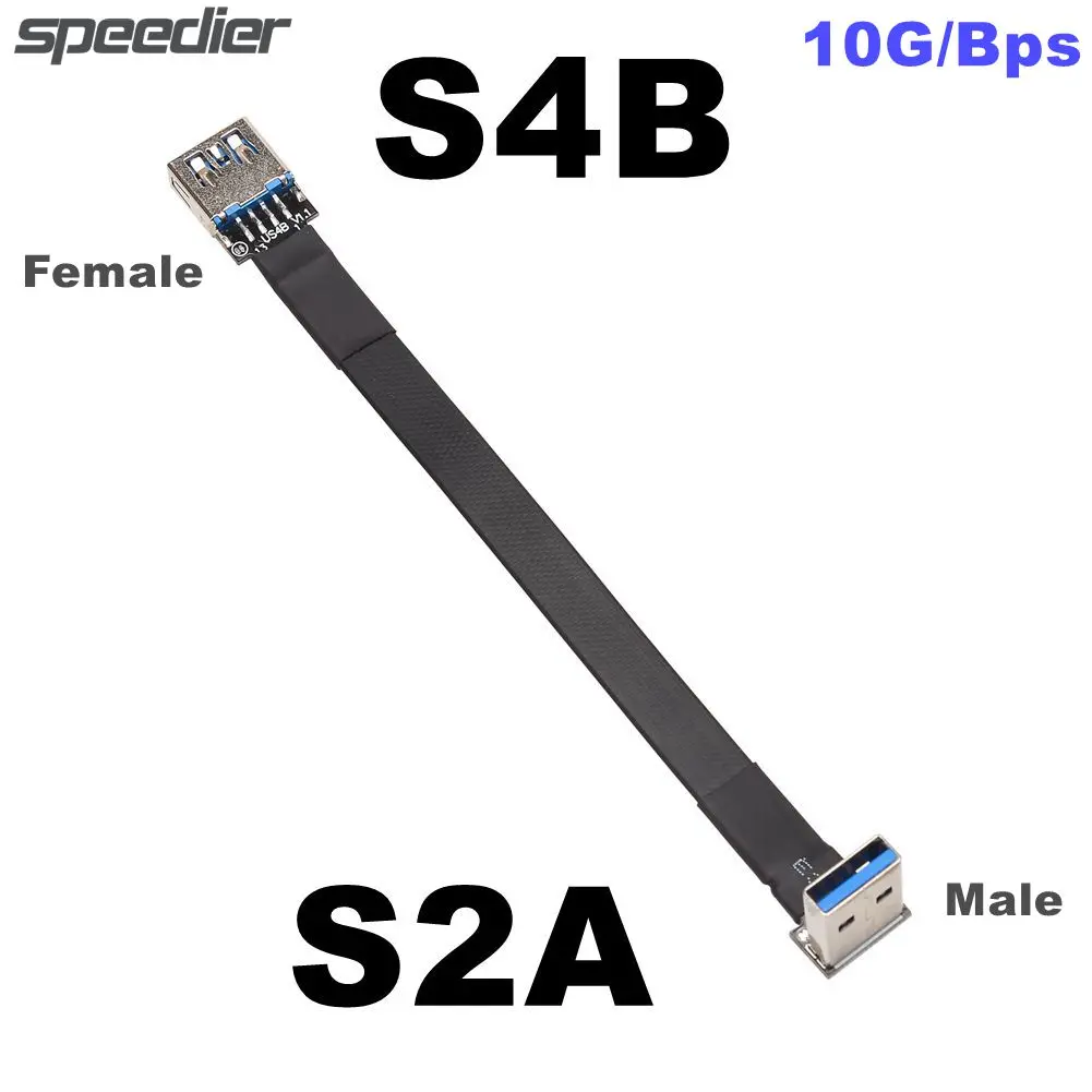 

Плоский сверхскоростной USB-удлинитель типа А, 3-300 см