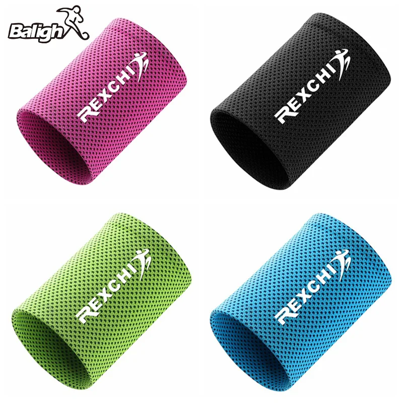 

Balight Sport Sweatband Wristband Cotton Unisex Wrist Protector Running Badminton Basketball Brace Terry Cloth Sweat Band