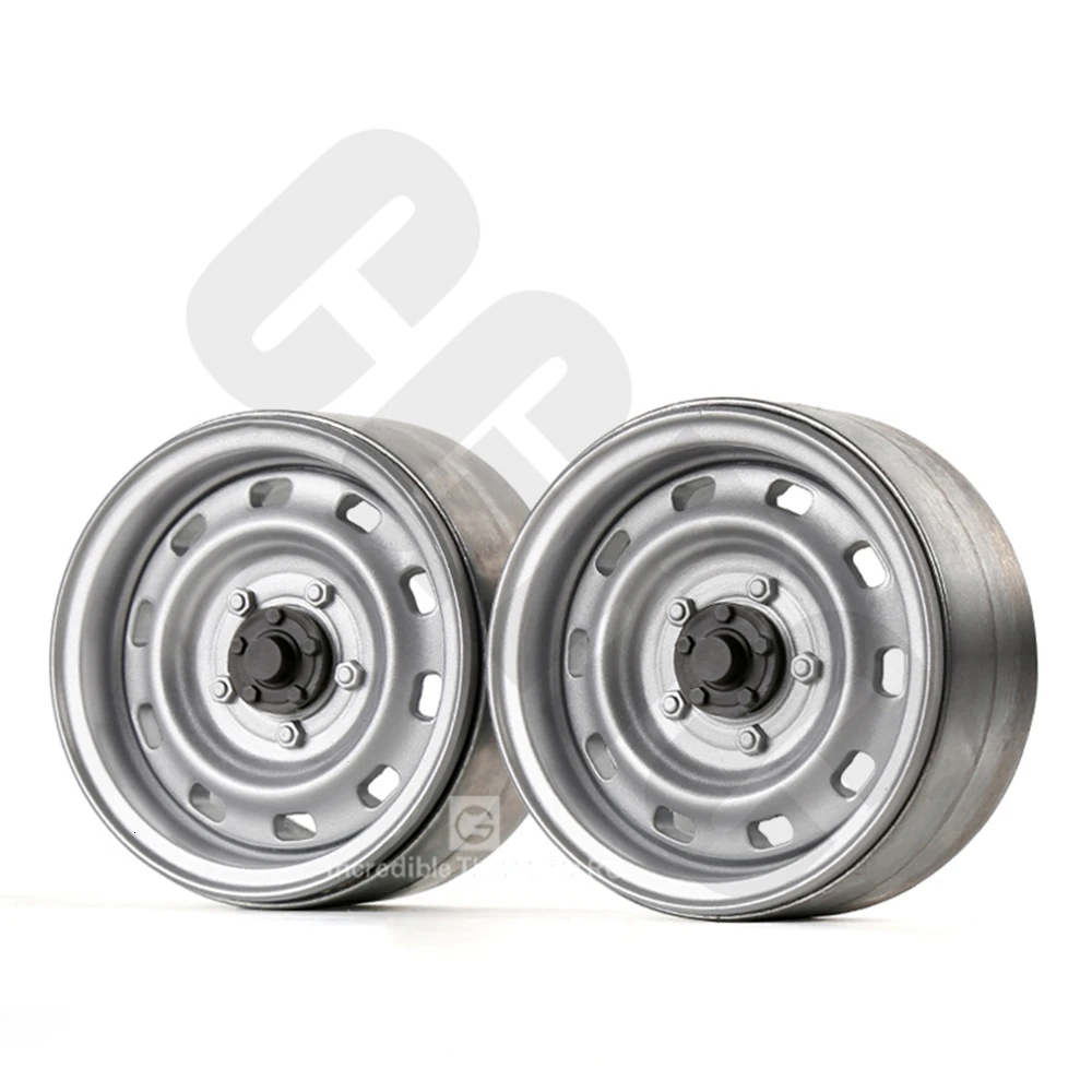 4 шт. металлические 1,9 дюйма колеса Ступицы Beadlock обод для 1/10 RC Гусеничный автомобиль TRX4 Bronco RC4WD D90 D110 осевой SCX10 90046 JIMNY CFX VS4