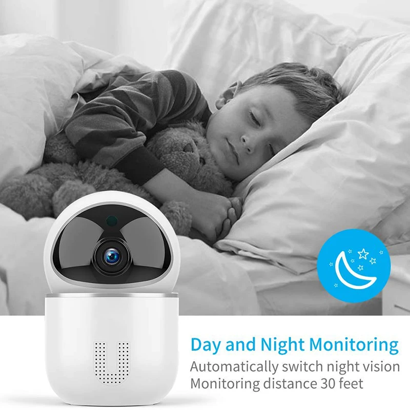 1080P облачная IP камера детский монитор умный с автоматическим отслеживанием для